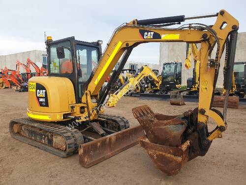 CAT 305E 5T EXCAVATOR WITH LOW 2607 HOURS