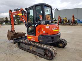2018 KUBOTA U55-4 EXCAVATOR WITH CABIN, AIR AND LOW 992 HOURS - picture0' - Click to enlarge