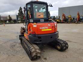 2018 KUBOTA U55-4 EXCAVATOR WITH CABIN, AIR AND LOW 992 HOURS - picture1' - Click to enlarge