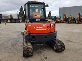 2018 KUBOTA U55-4 EXCAVATOR WITH CABIN, AIR AND LOW 992 HOURS - picture2' - Click to enlarge