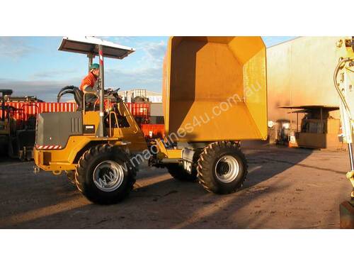 All Drive Site Dumpers and Front Tippers For Hire