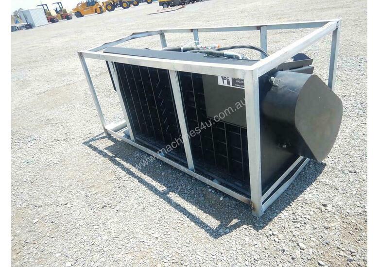 caption Hydraulic Concrete Mixer to suit Skidsteer Loader