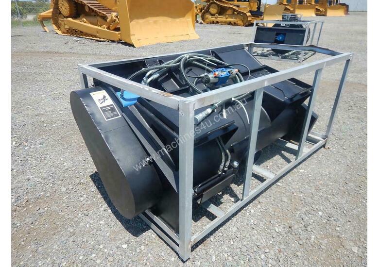 caption Hydraulic Concrete Mixer to suit Skidsteer Loader
