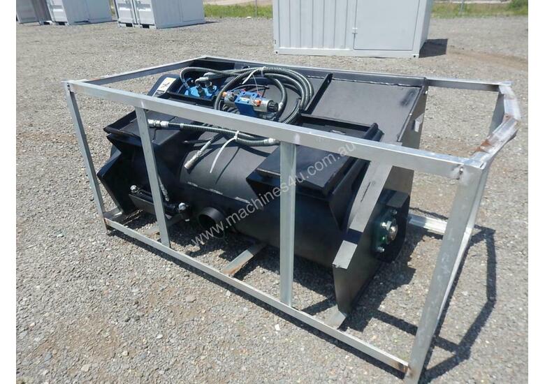 caption Hydraulic Concrete Mixer to suit Skidsteer Loader