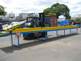 Large Motorised Variable Speed Belt Conveyor - 10m long - picture0' - Click to enlarge