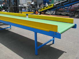 Large Motorised Variable Speed Belt Conveyor - 10m long - picture2' - Click to enlarge