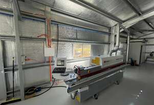 Extra Compact Entry Level Edgebander with Glue Pots, Trimmers, Scrapers, Buffers