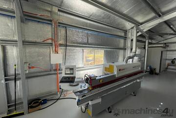 Extra Compact Entry Level Edgebander with Glue Pots, Trimmers, Scrapers, Buffers