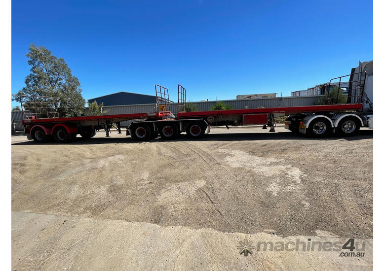 Buy Used Fruehauf Fruehauf B D Combination Flat Top Trailer Flat Top Trailer In Listed