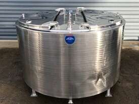 1,400ltr Jacketed Stainless Steel Tank - picture0' - Click to enlarge