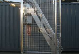 Large Stainless Bakery Bun Roll Dough Moulder Conveyor - Line Engineering