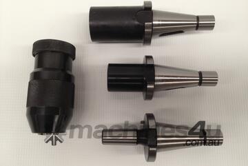 4 Pce. ISO 30 - Drill Chuck, Sleeves & Arbor Set.