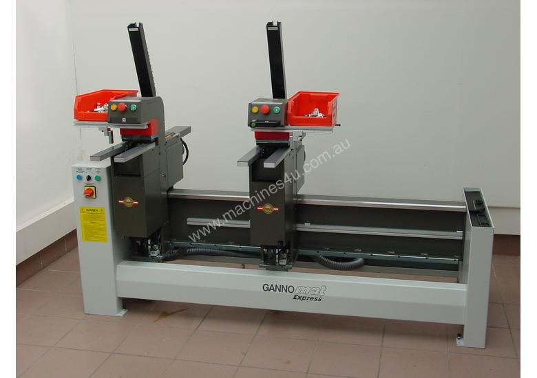 caption GannoMat Express S2 Automatic Hinge Inserter