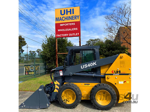 COMING SOON NEW UHI US40K SKID STEER LOADERS (WA ONLY)