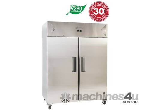 Exquisite  GSC1410H Two Solid Doors Upright Freezer
