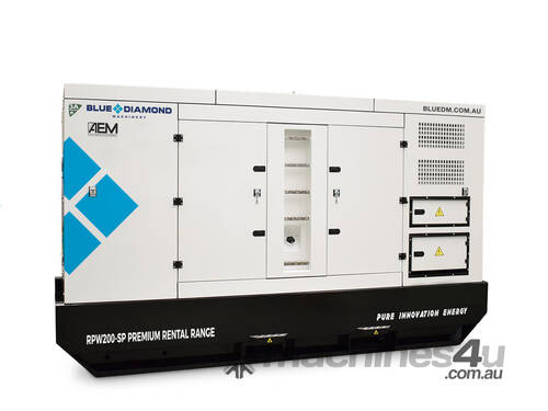 AEM Premium Rental Generator 200 KVA - RPW200SP/NC - Hire
