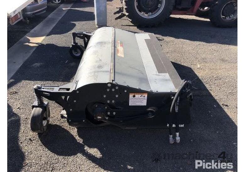 Used Bobcat Sweeper Bucket Attachemnt Skid Steer Buckets in , Listed