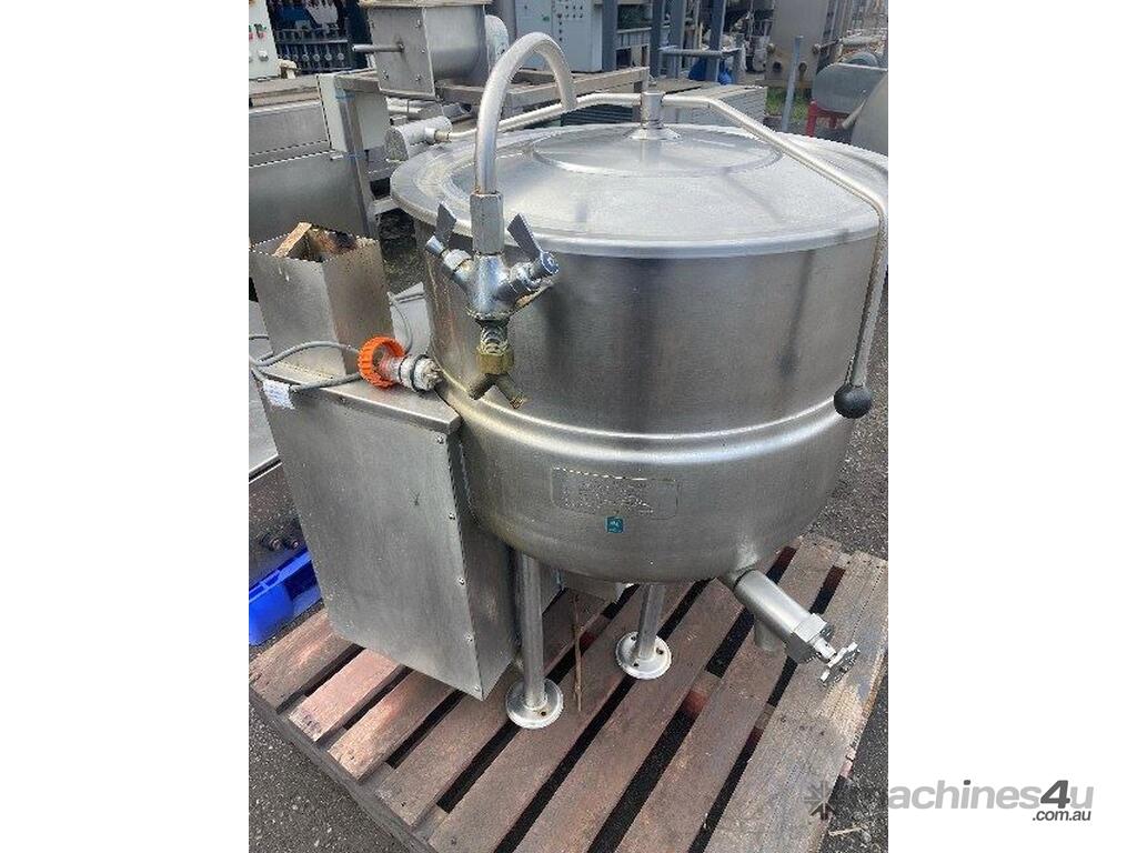 Used Cleveland SS Kettle Gas Steam Jacketed Kettle in Laverton North, VIC