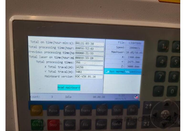 LZRMN co2 cnc laser engraver cutter