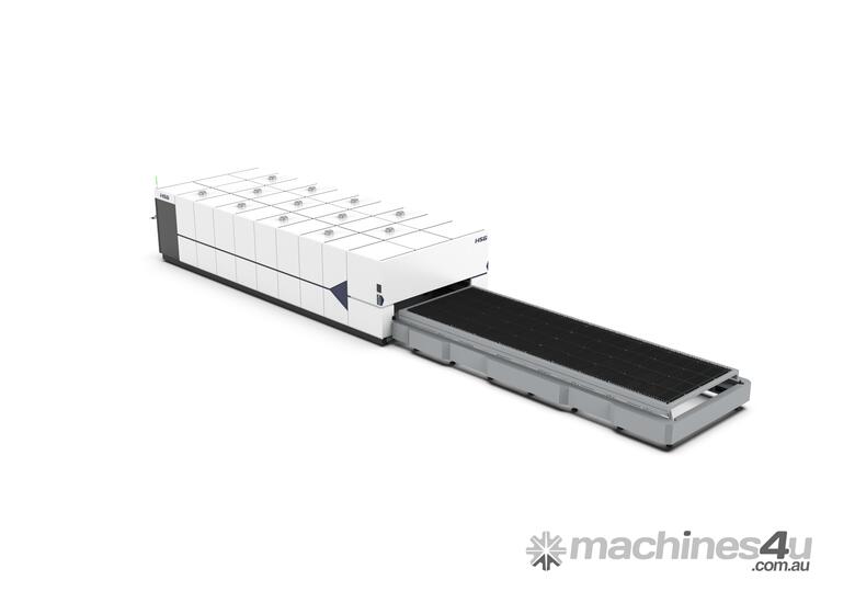 caption * LIMITED TIME PROMOTIONAL OFFER * HSG 8025H 10kW Fiber Laser Cutting Machine
