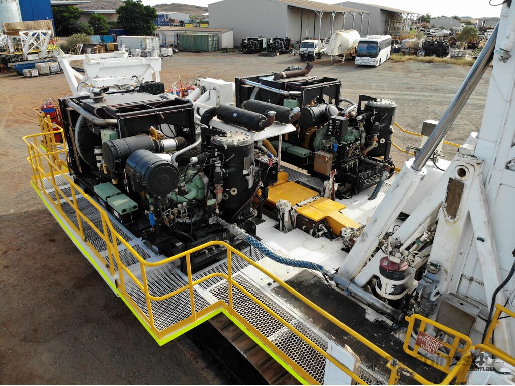 Used 1998 sandvik SANDVIK D90K CUSTOM TWIN COMPRESSOR SINGLE PASS DRILL