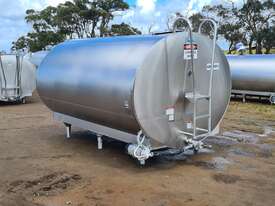 STAINLESS STEEL TANK, MILK VAT 7700lt - picture0' - Click to enlarge