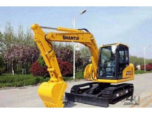 Excavator SE60 (6t) New Shantui with Quick Hitch (5 year/5000hr warranty)