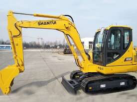 Excavator SE60 (6t) New Shantui with Quick Hitch (5 year/5000hr warranty) - picture0' - Click to enlarge