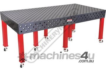 WT28-3015N 3000 x 1500mm M28 Pro Series Welding Table Plasma Nitriding Coating 28mm Holes