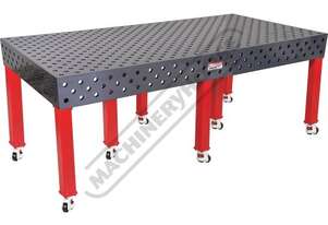3000 x 1500mm M28 Pro Series Welding Table WT28-3015N Plasma Nitriding Coating 28mm Holes