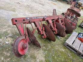 Massey Ferguson 4 Furrow Mould Board Plough - picture0' - Click to enlarge