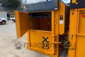 Bramidan X25 Vertical Baler | 25 Tonne Press Force | Great for Cardboard & Plastic