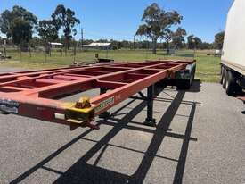 Trailer Skeletal Trailer Krueger 20 and 40ft 3 way Tri Spring SN1549 - picture2' - Click to enlarge