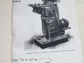 GHA Milling Machine  - picture1' - Click to enlarge