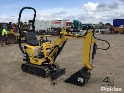 Yanmar SV08-1C Excavator (Rubber Tracked)