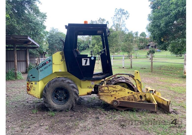 caption 2008 Ammann SPT Vib Roller - Approx 3000 Hours l Hyd Front Blade l Padfoot VIB Drum