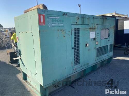 Portable Generator, Cummins Onan, C200D5S, SN: 501299, DOM: 2005, 148kW Prime/163kW Standby, 185kVA 