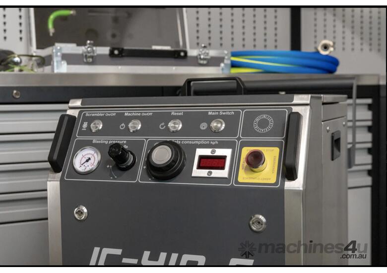 New 2024 ics The professional Dry ice Blaster IC 410 S offers a full