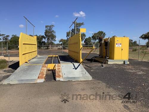 caption Portable Wheel Wash – Monthly Rental l Setup, Commissioning & Ongoing Support Included - Hire