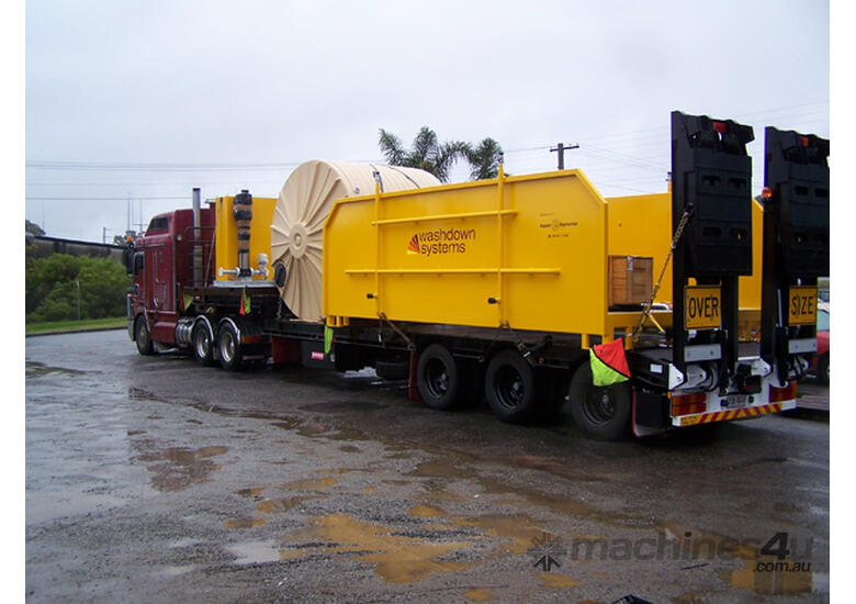 caption Portable Wheel Wash – Monthly Rental l Setup, Commissioning & Ongoing Support Included - Hire
