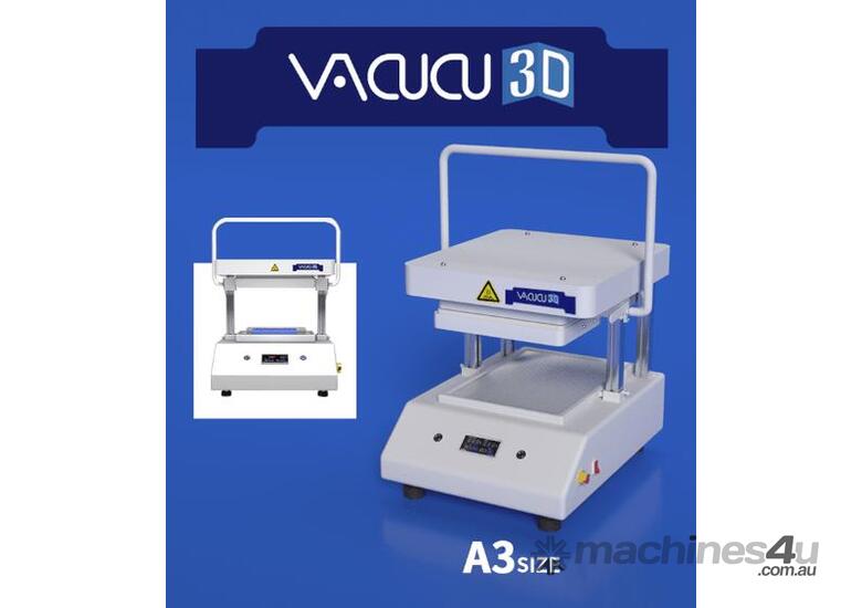caption Vacucu3D: A3 Desktop Vacuum Forming Machine