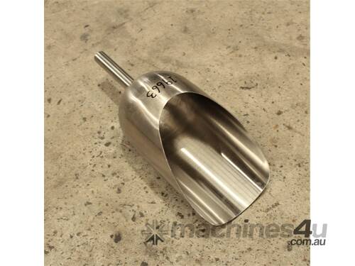 caption Stainless Steel Scoop.