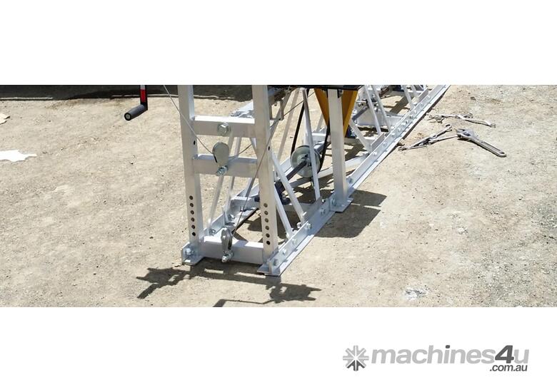 caption Truss screed: Offer high performance and jobsite productivity