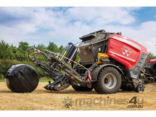 caption Hay Baler: Massey Ferguson RB 4180V - Variable Chamber