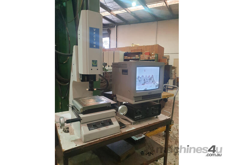 caption MicroVu Vector Co-Ordinate Measuring Machine
