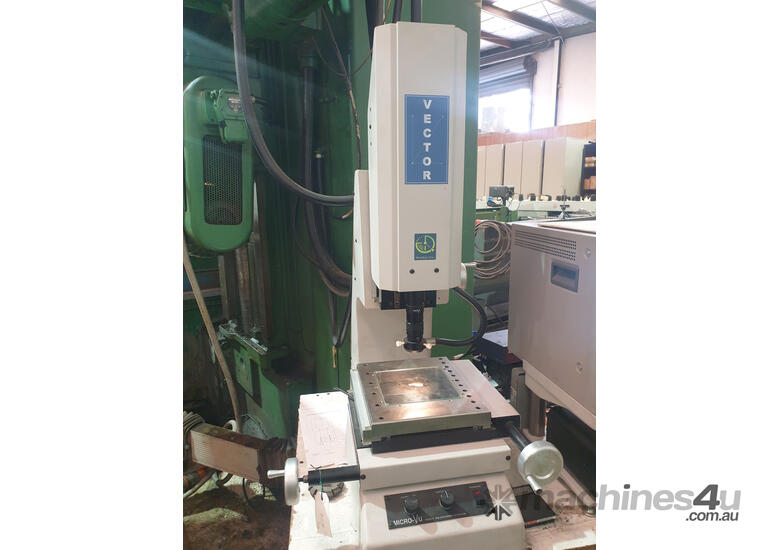 caption MicroVu Vector Co-Ordinate Measuring Machine