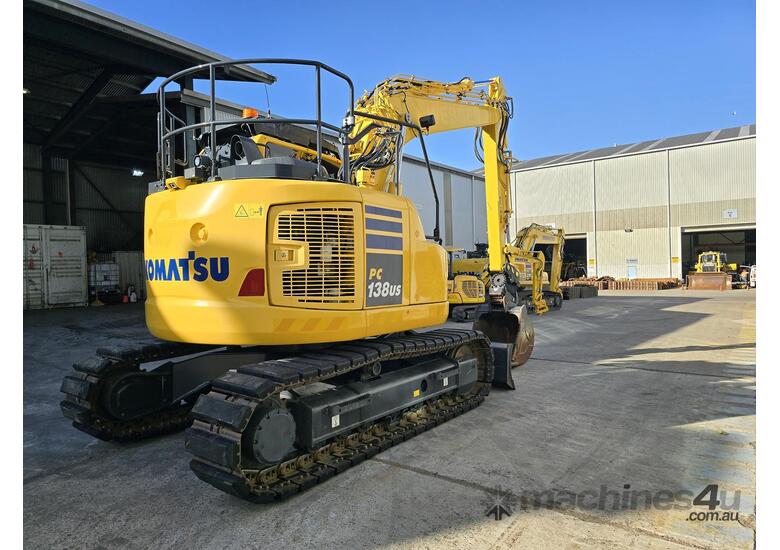 caption 2020 Komatsu PC138US-11