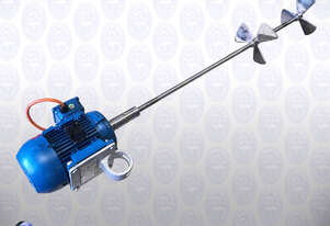 Flamingo 1.1kW Slow Speed Clamp-on Stirrer AU made, Contact parts SS.316