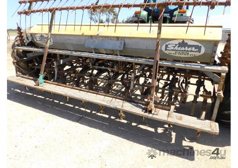 caption John Shearer 16 Row Combine