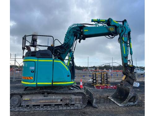 Hemisphere GNSS VR1000 Machine Control - Knuckle Boom Solution